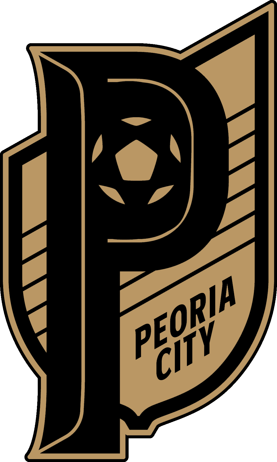 Racing Badge w Ball – All Copper